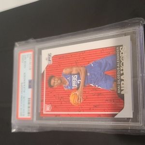 2018 Panini Hoops Shai Gilgeous-Alexander PSA 10 Rookie Card